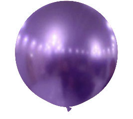 Chrome Purple Jumbo Round Shape Helium Latex Balloon $39.90$35.9